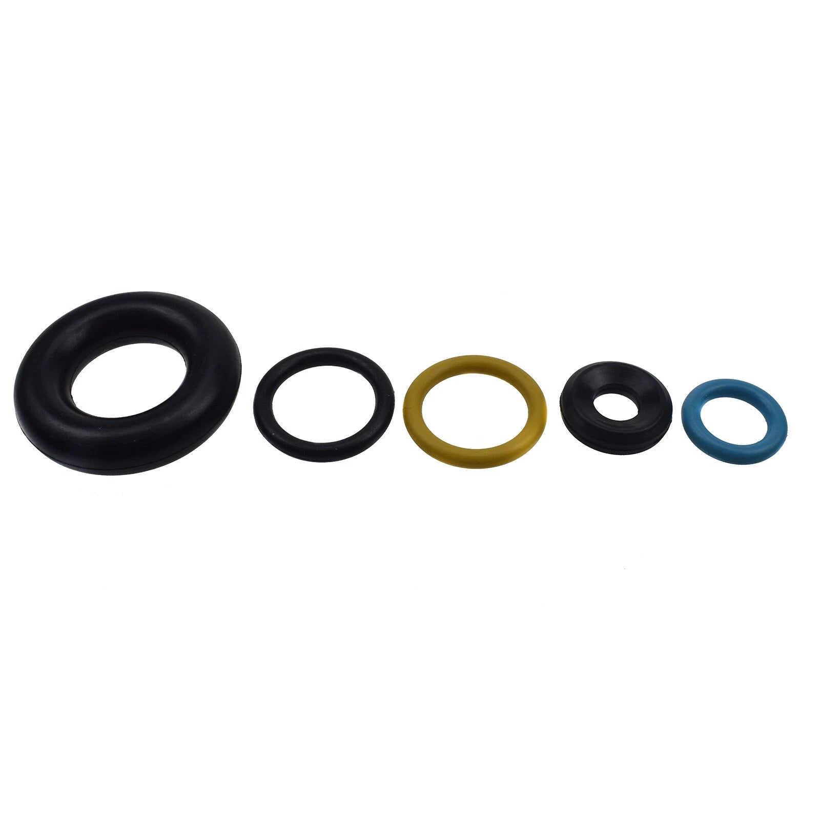 Inlet Manifold Gasket Set & Blue Hose For 03-10 Ford Diesel 6.0L 6B93BC-57