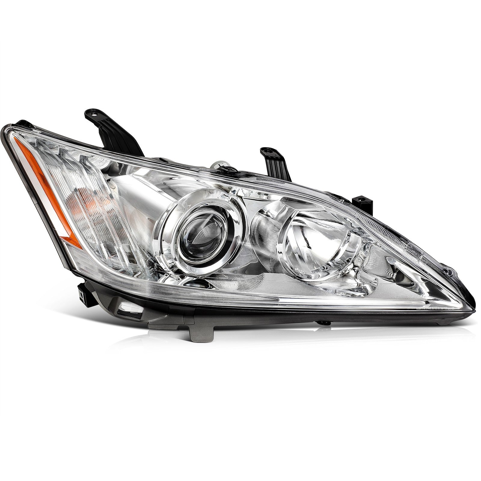 ECCPP Headlight For Lexus ES350 Base 3.5L 2010-2012 Passenger Right Side Chrome KOEEP