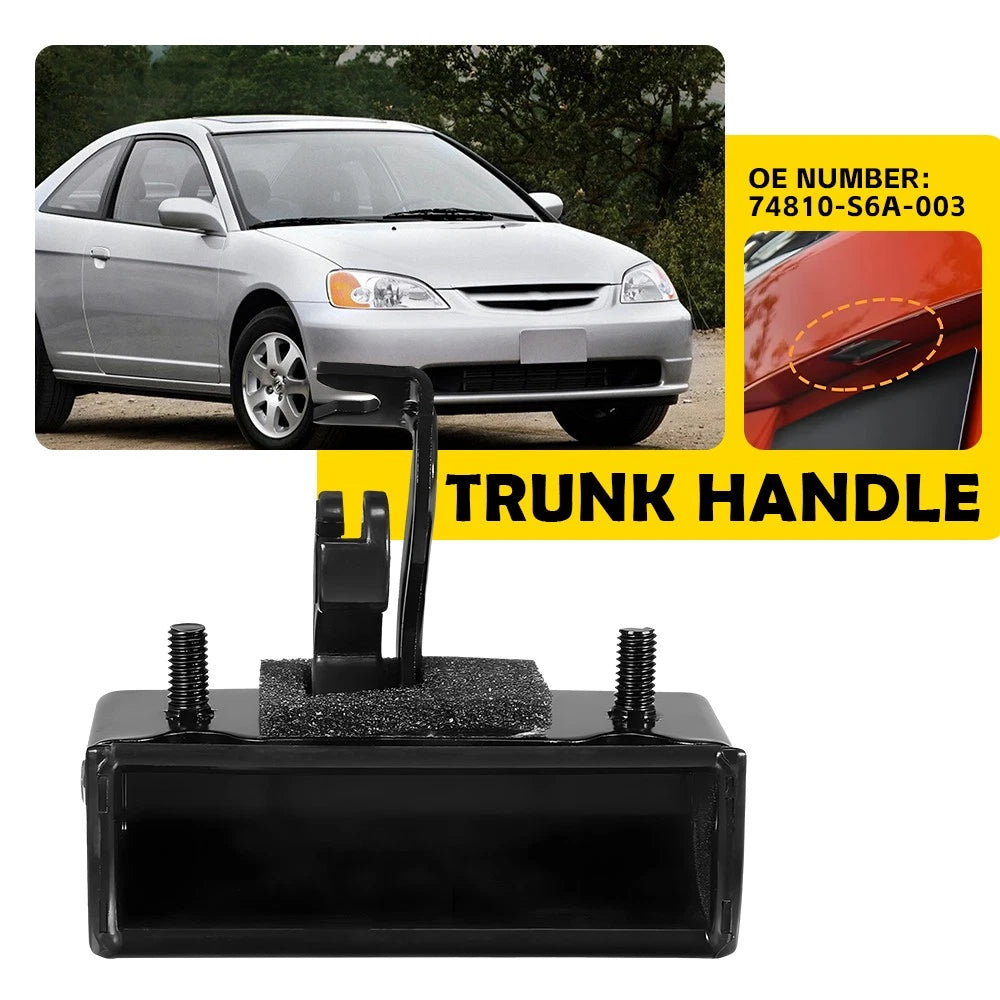 For 2007-2019 Honda Fit 4-Door Tailgate Rear Hatch Handle Trunk Latch Lock EOA 6B93BC-57