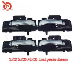 Interior Inside Door Handle Chrome For 07-12 Dodge Caliber 07-10 Jeep Compass 6B93BC-57