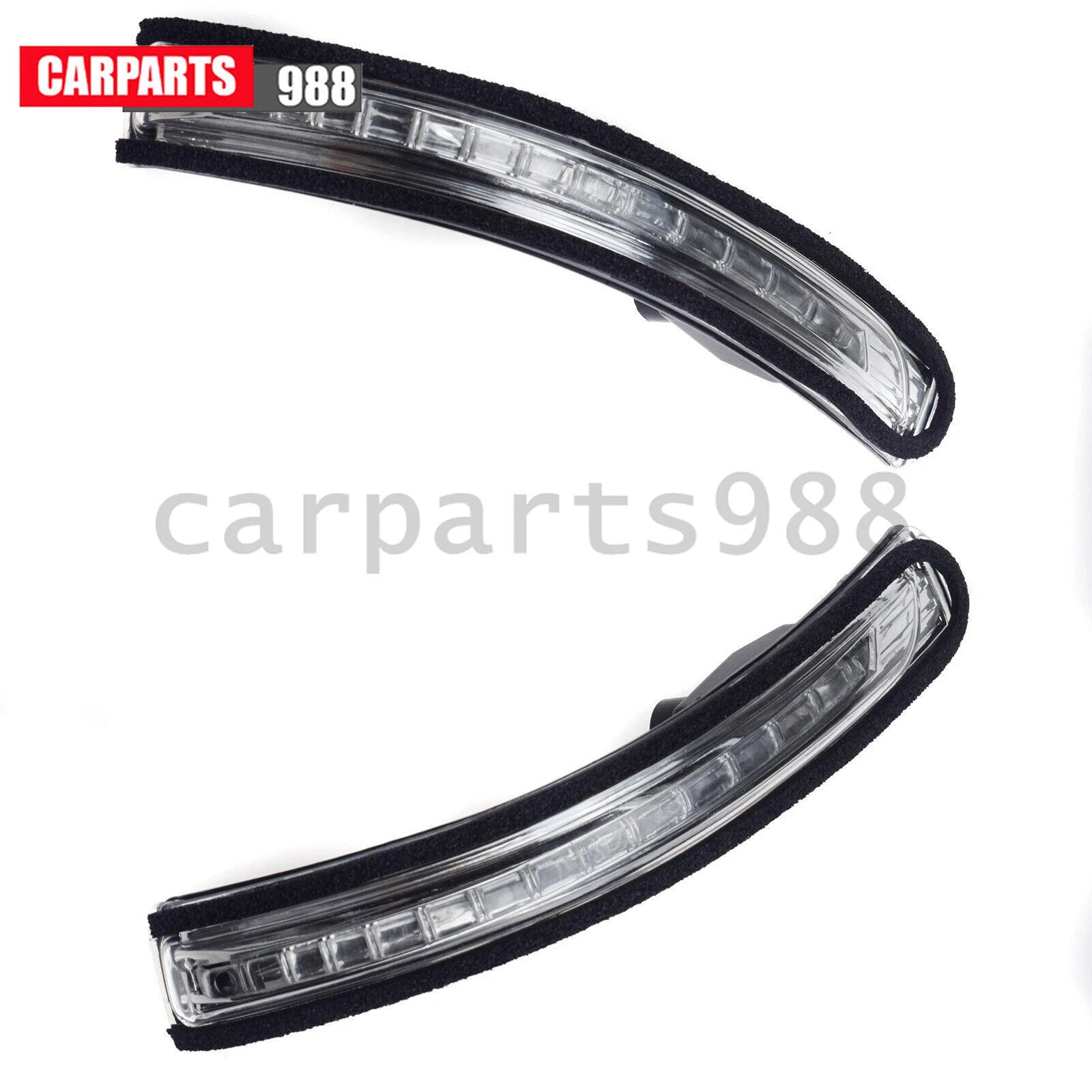 Left Right Side Mirror LED Turn Signal Light for 2012-2016 KIA Rio 876241W000 6B93BC-57