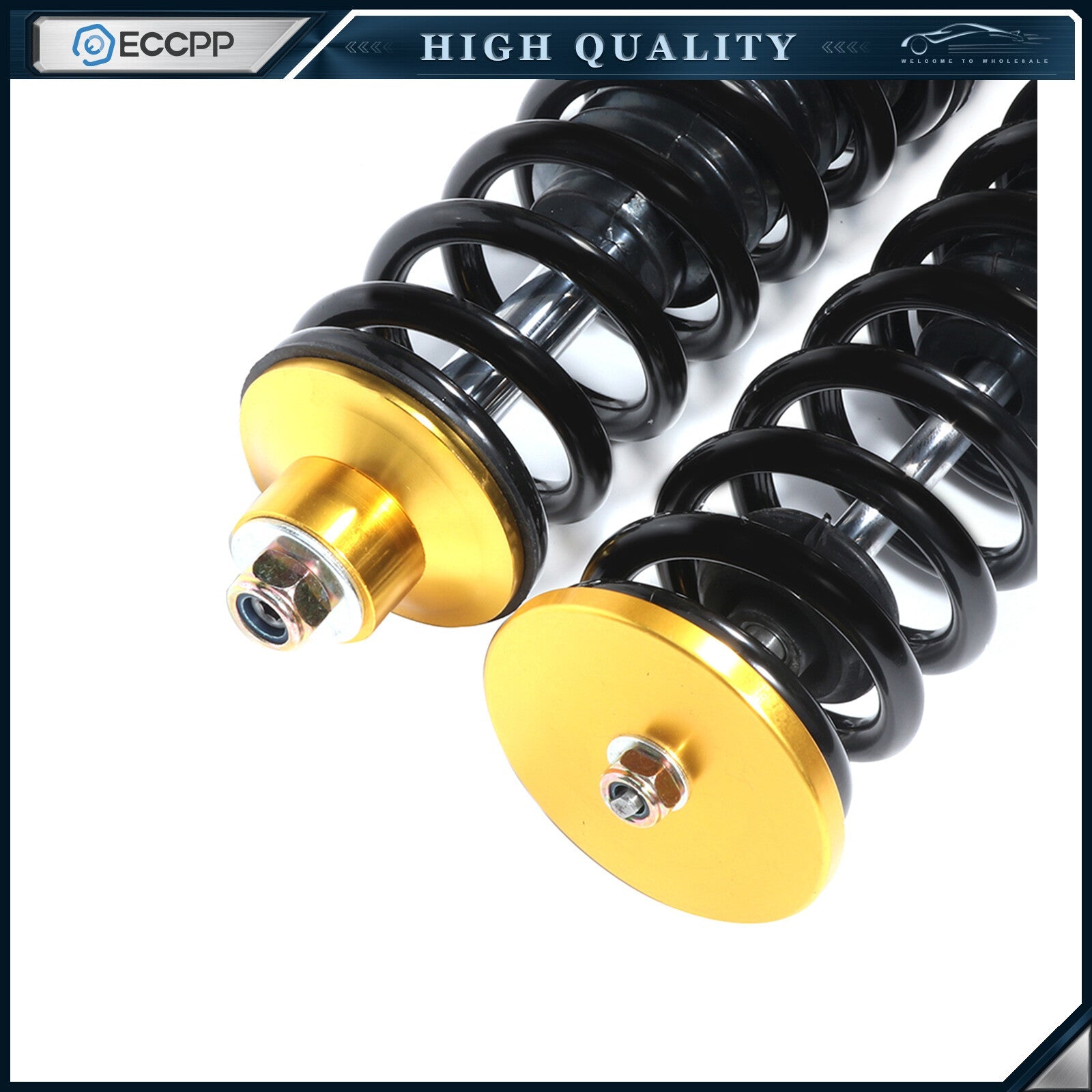 Coilovers Shocks Struts Suspension Lowering Kit For 95-2002 VW Cabrio Adjustable 6B93BC-57