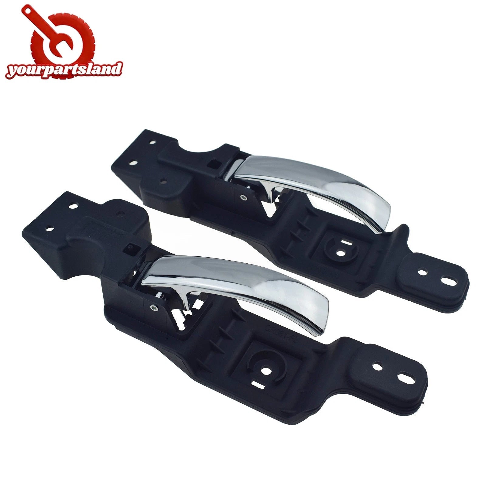 Front Left Right Interior Inside Door Handle For 2008-14 Dodge Challenger Chrome 6B93BC-57