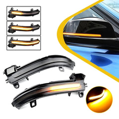 Smoked Turn Signal Lamp LED Side Mirror Light For BMW 4 3 2 1 Series F30 F35 F80 6B93BC-57