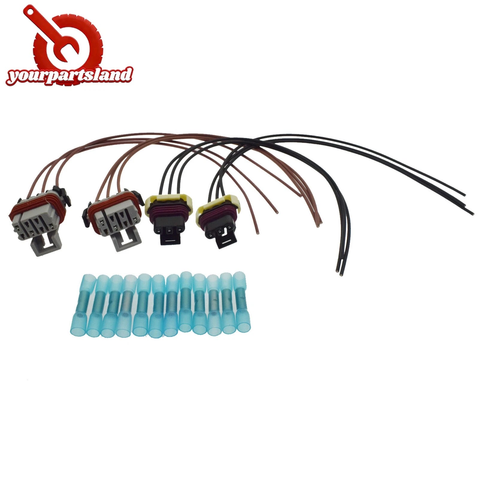 For 2000-2014 Freightliner Columbia Truck Headlight &Turn Signal Harness 4pcs 6B93BC-57