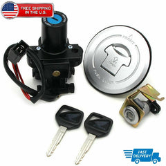 For Honda CBR250R 11-13 CBR300R 15-22 Ignition Switch Fuel Gas Tank Cap Lock Set