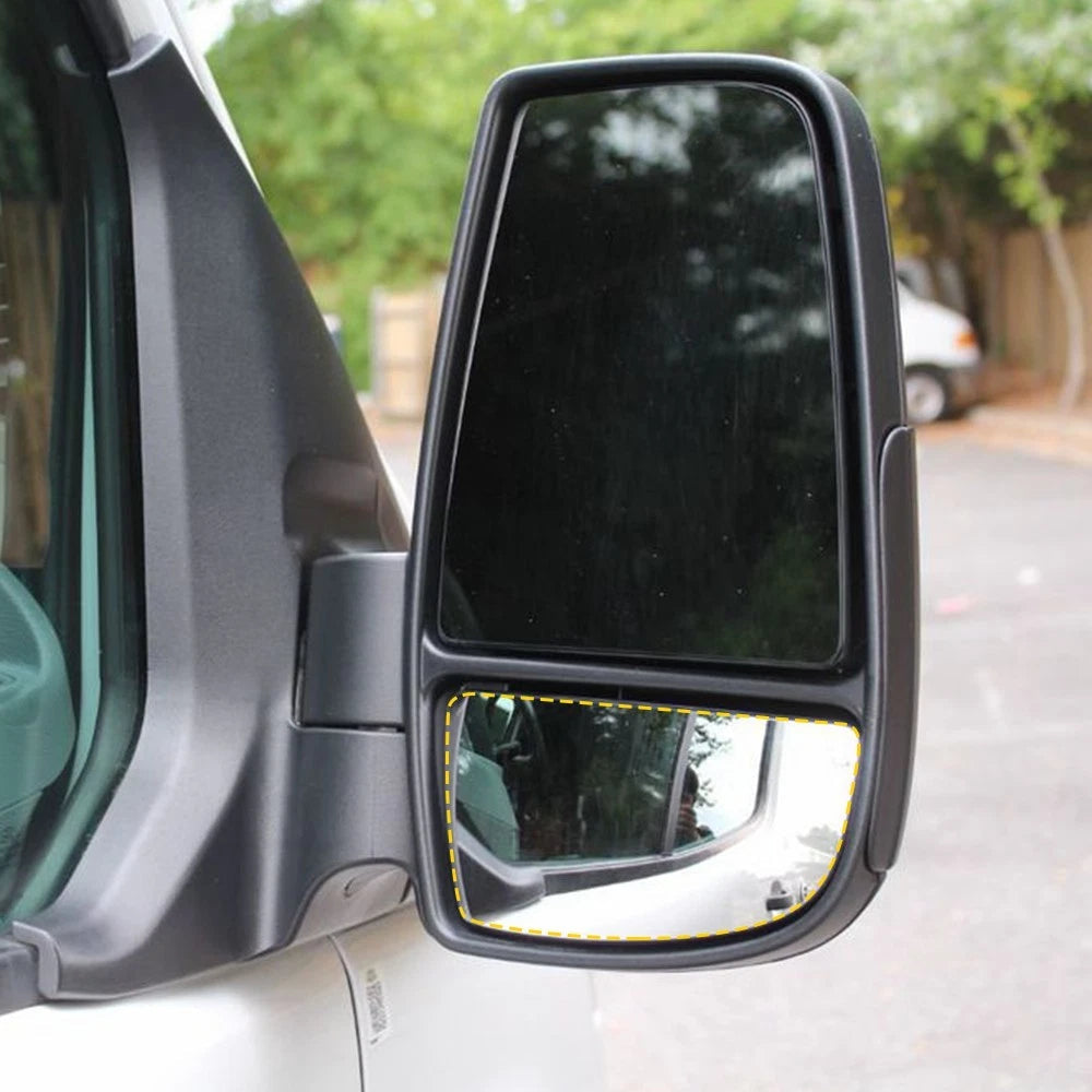 Mirror Glass Lower Convex Passenger Side for Ford Transit 150 250 BK3Z17K707A EA 6B93BC-57