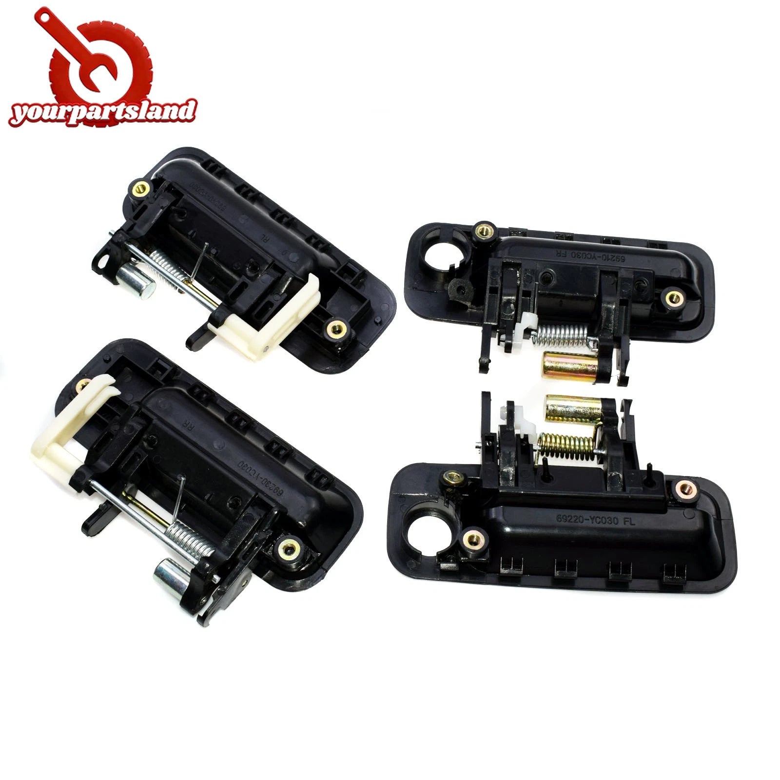 Front Rear Left Right Exterior Door Handle For Toyota Camry 1997 1998 1999-2001 6B93BC-57