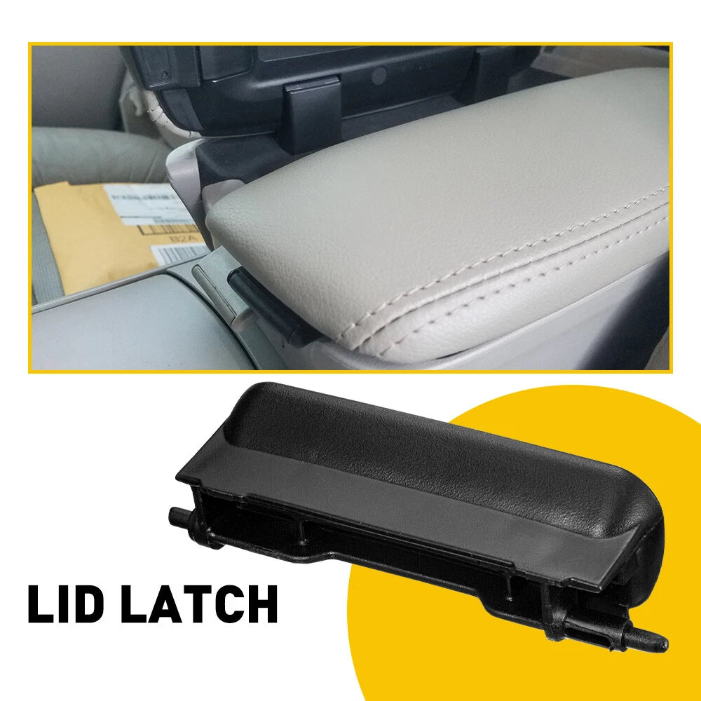 For 2013-2018 Acura RDX Center Console Lid Latch Armrest Lock Black Belt Spring 6B93BC-57