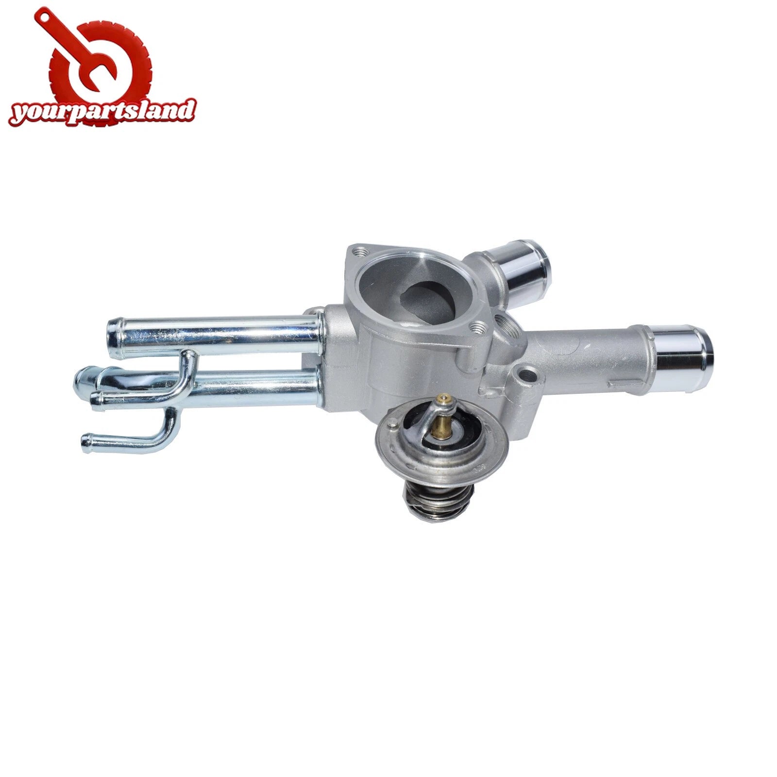 2PCS Thermostat & Housing Set for Hyundai Elantra 2001 2002 2003 2004 2005 2006 6B93BC-57