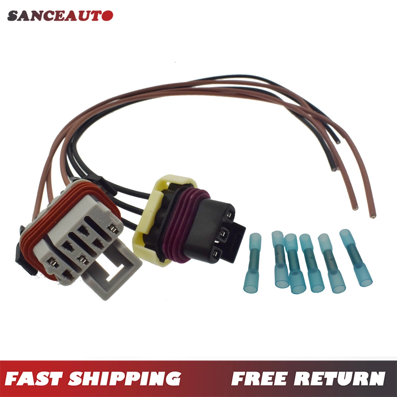 Headlight Turn Signal Wiring Harness Kit for Freightliner Columbia Truck 2005-14 6B93BC-57