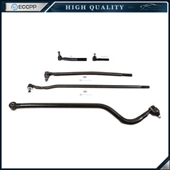 Front Steering Track Bar Inner Outer Tie Rod End For 1998-99 Dodge Ram 2500 3500
