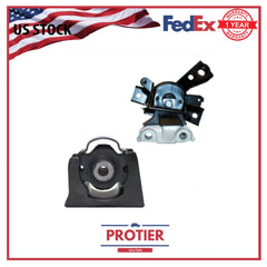Front & Front Right Engine Motor Mount 2PCS Set fit 2006-2008 Toyota RAV4 2.4L 6B93BC-57