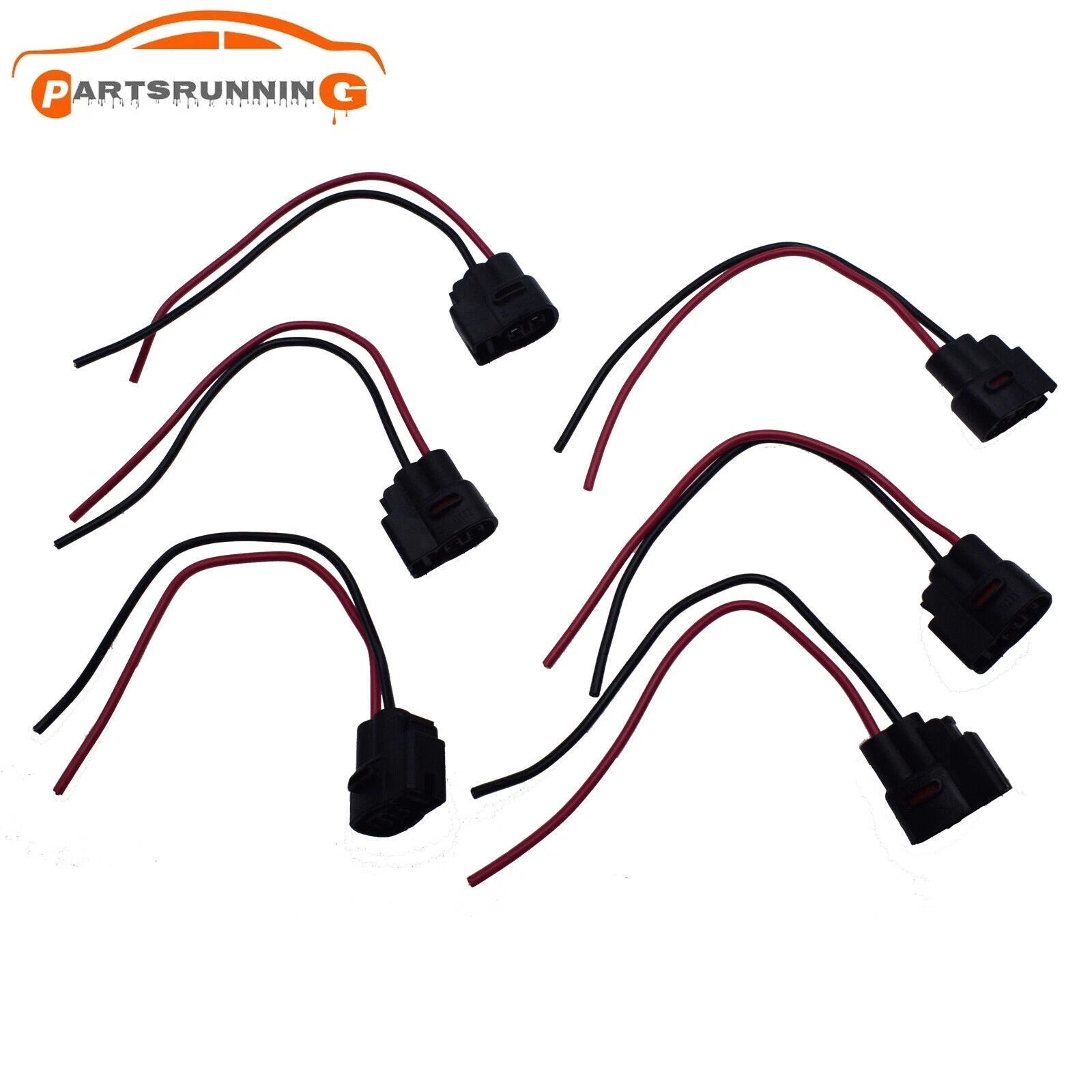 6PCS Ignition Coil Connector Harness Wire Pigtail For Chrysler Dodge Plymouth V6 6B93BC-57