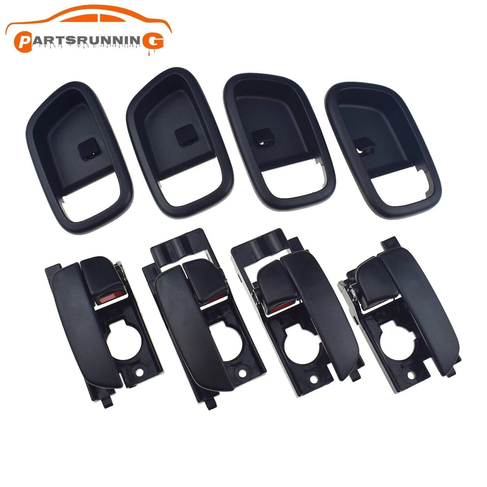 8PCS Front Rear Left Right Inside Inner Door Handles For Hyundai Accent 2007-11 6B93BC-57