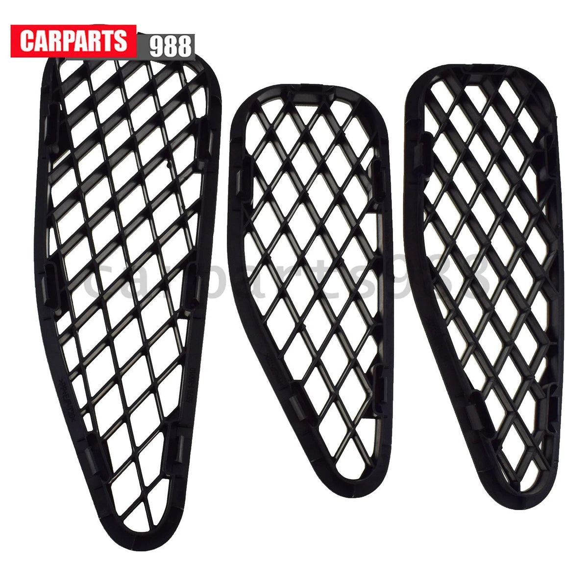 3Pcs Heater Duct Hole Cover Air Cowl Grille Trim For Toyota FJ Cruiser 2007-14 6B93BC-57