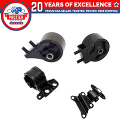 Motor & Trans Mount Set for 1994-1997 fits Kia Sephia 1.6L for Manual Trans 6B93BC-57