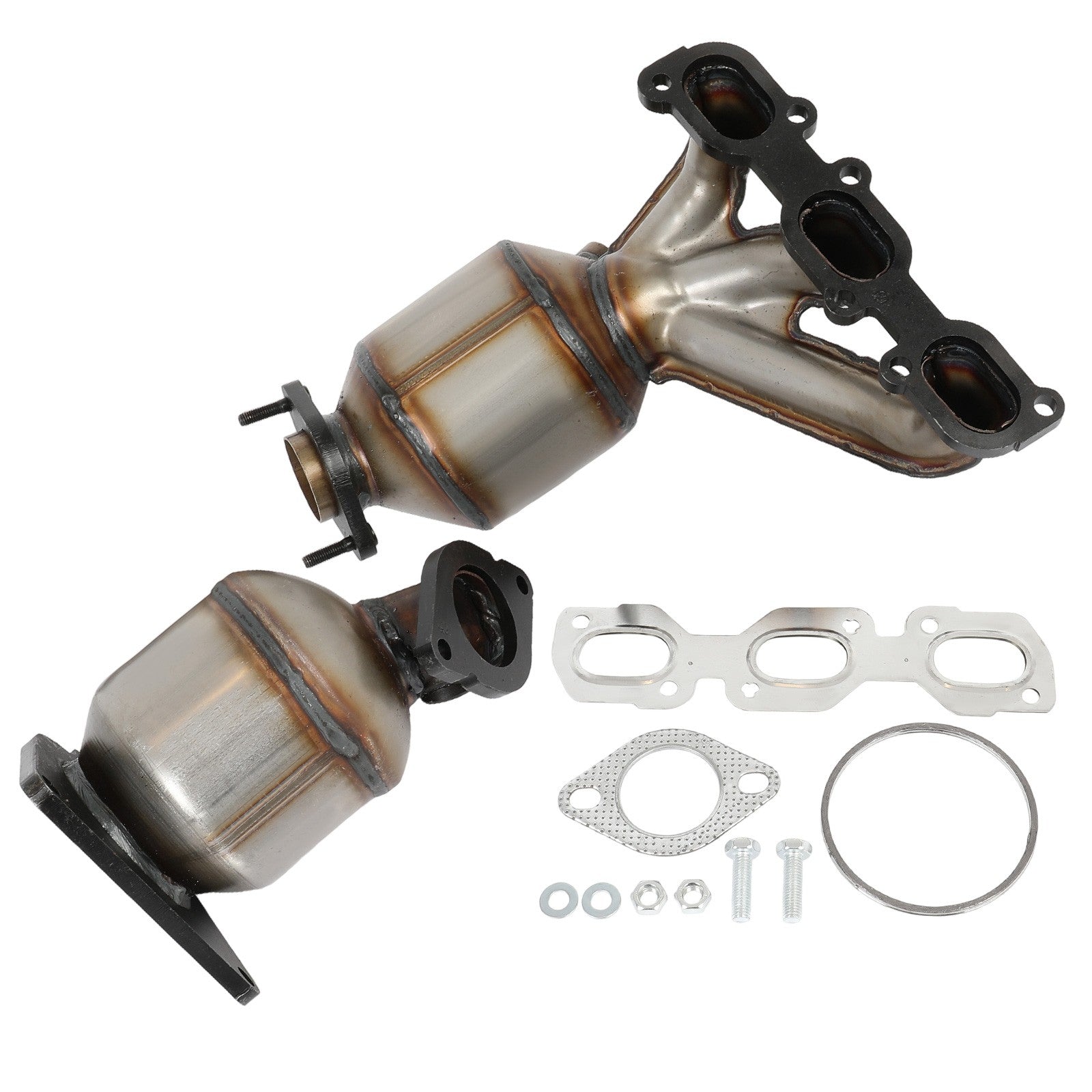 Front Left & Right Catalytic Converter for Ford Escape 2009-2012 Mercury V6 3.0L 6B93BC-57
