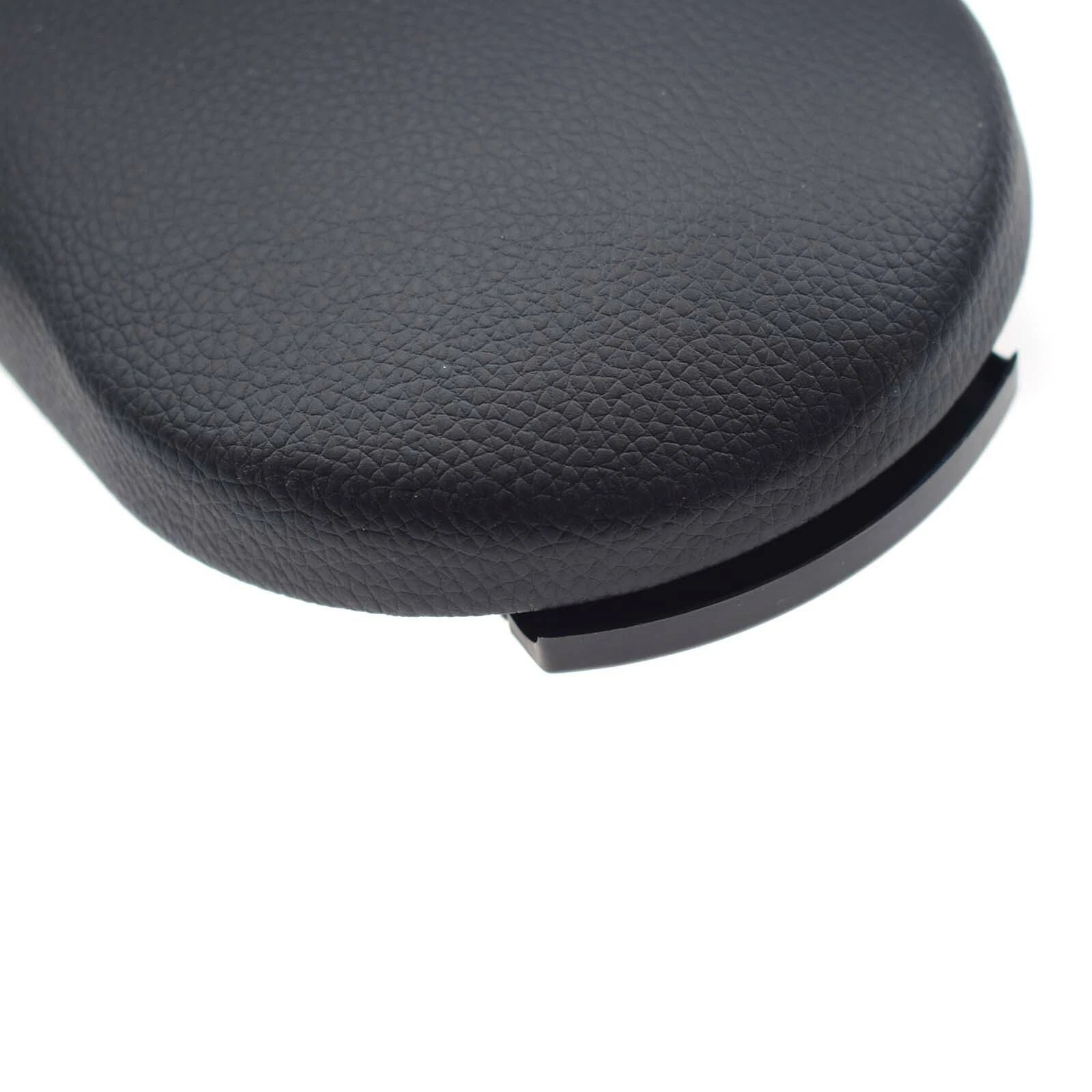 Black Leather Center Console Armrest Cover For VW Beetle Jetta Golf 3B0-867-173 6B93BC-57