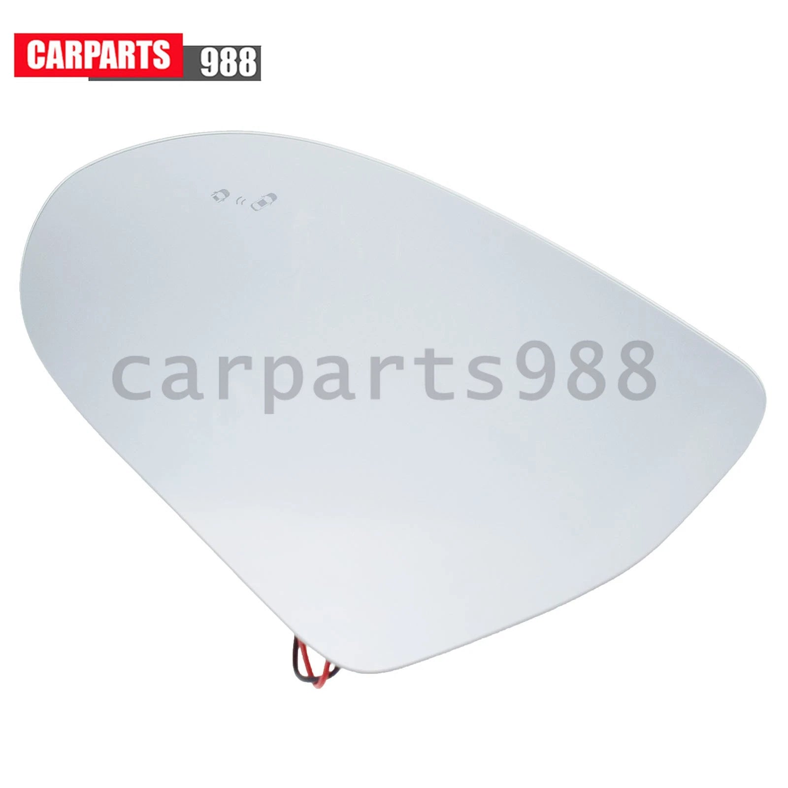 Left Rearview Heated Mirror Glass w/ Blind Spot for Kia Niro 2016-21 87611-G5020 6B93BC-57