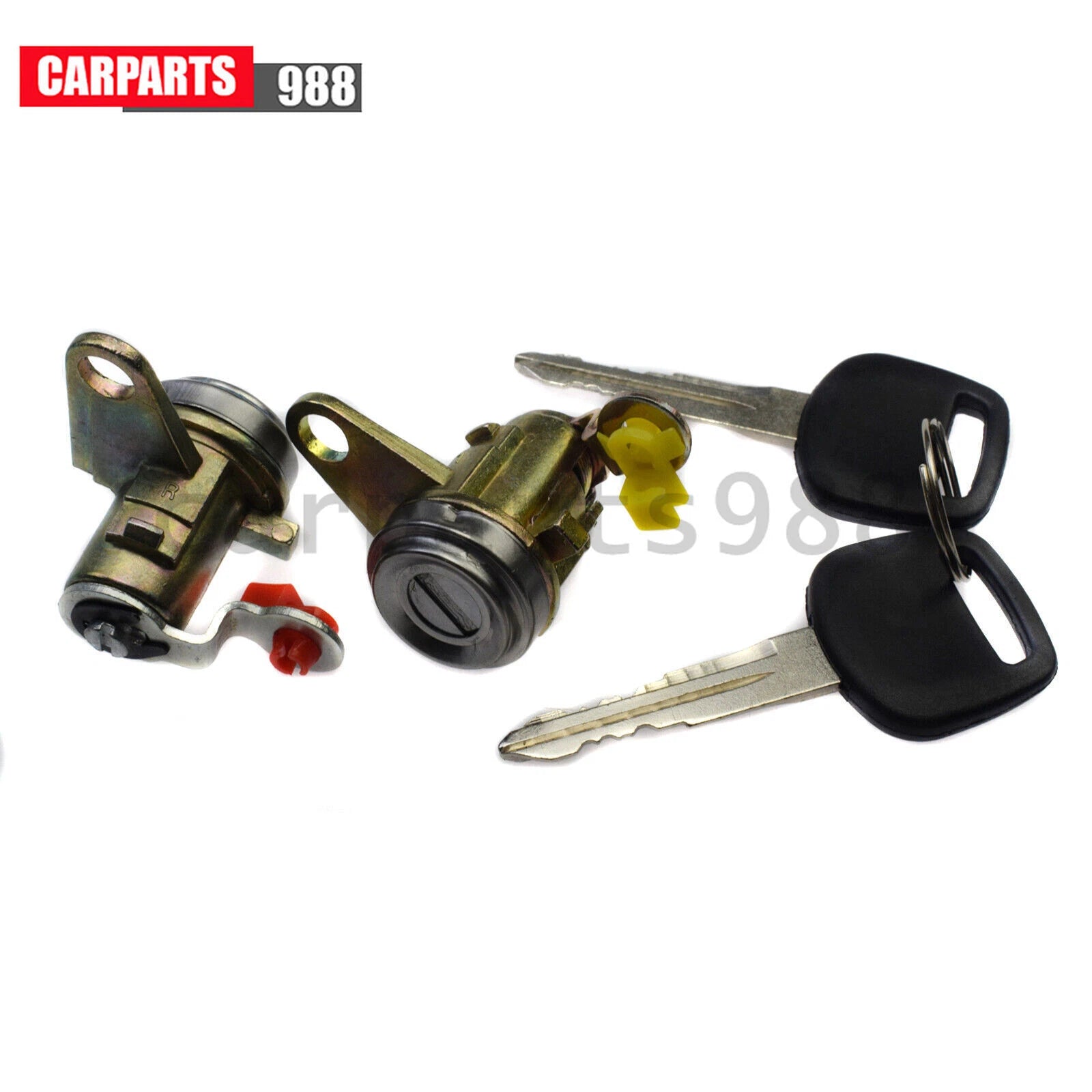 Door Lock Cylinder 69051-12340 69052-12360 For 93-97 Toyota Corolla Geo Prizm 6B93BC-57