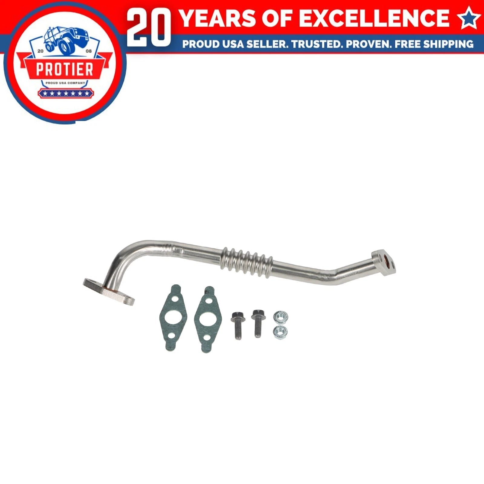 Turbocharger Oil Supply Line Fits Optima Santa Fe Sport Sonata Sportage 11-15 6B93BC-57