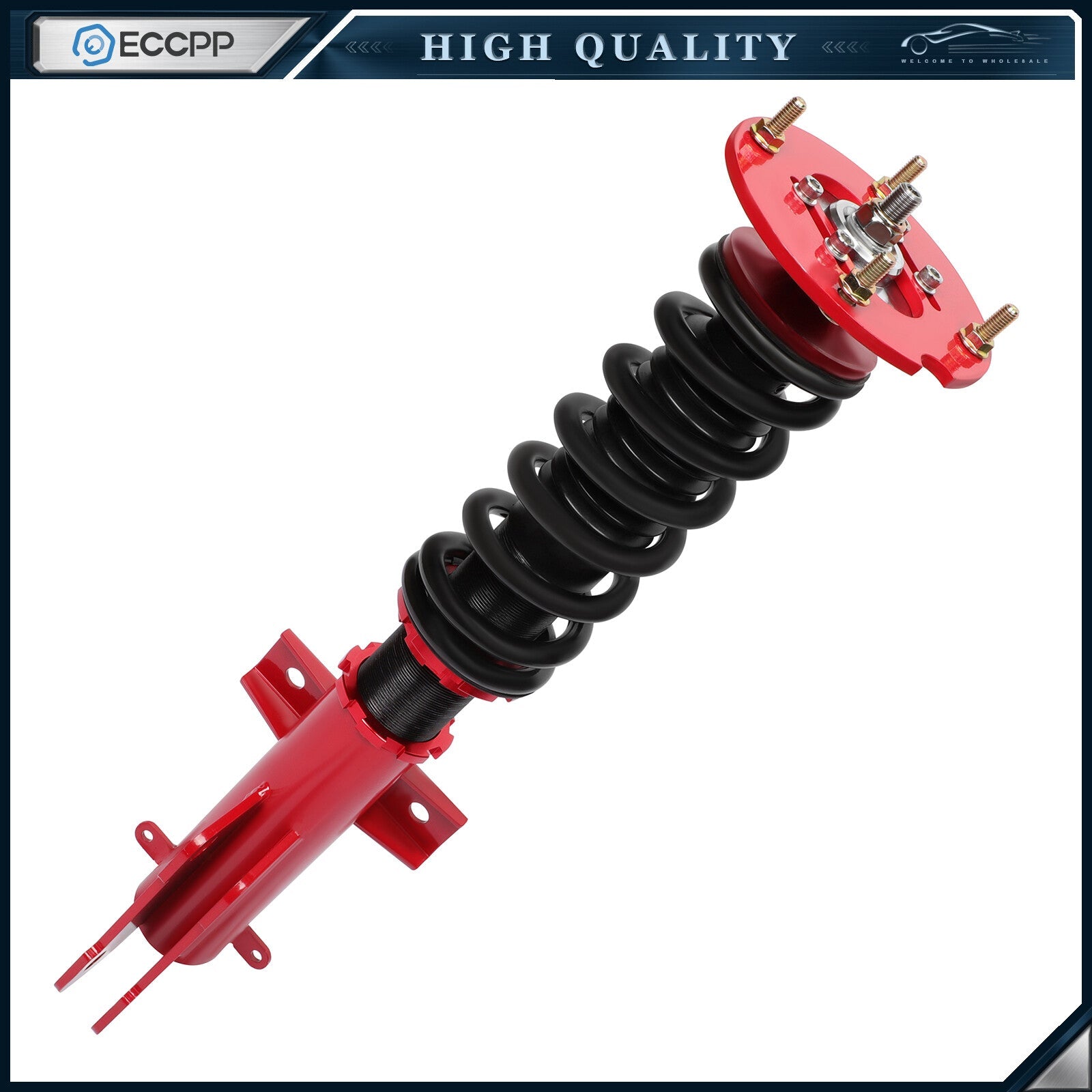 ECCPP Coilovers Suspension Set For 2005-14 Ford Mustang Adj.Height Struts Shocks ECCPP