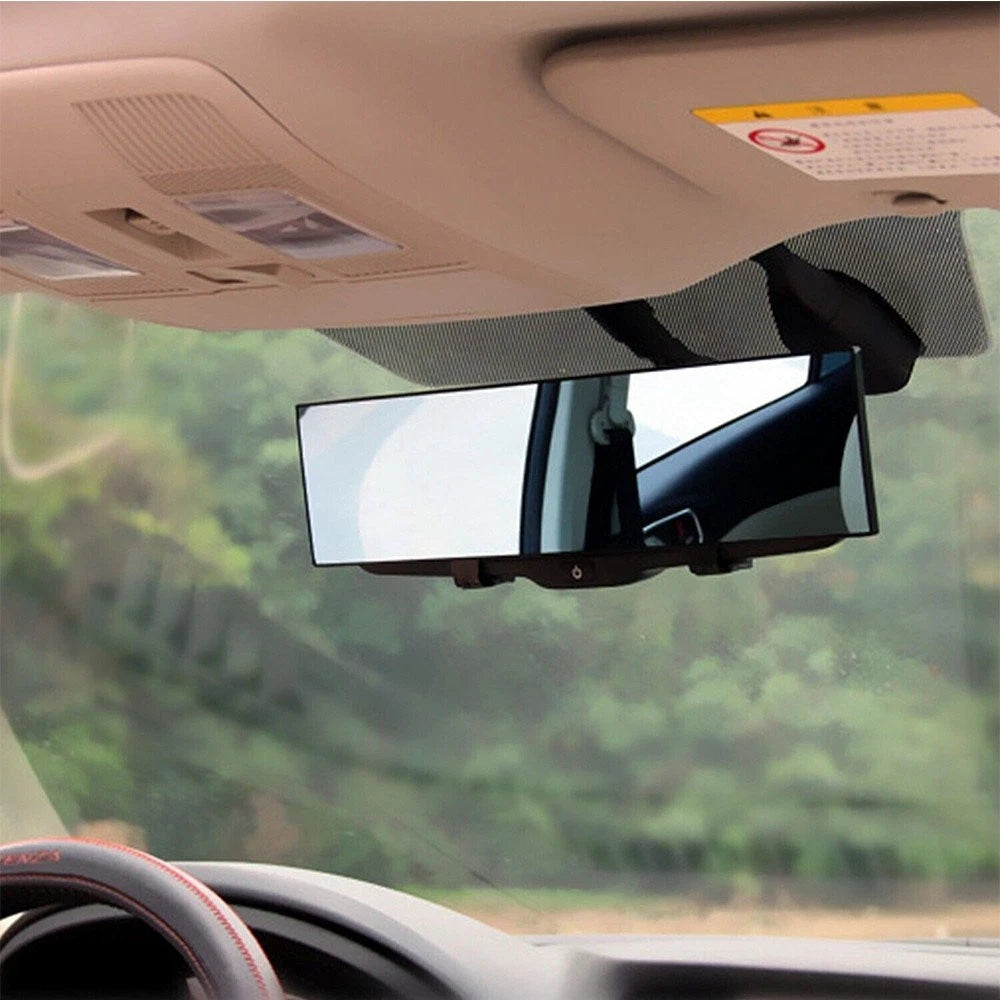 Angle View Panoramic Wide Angle Rear View Mirro Mirror Lens 270mm White Tint EA 6B93BC-57