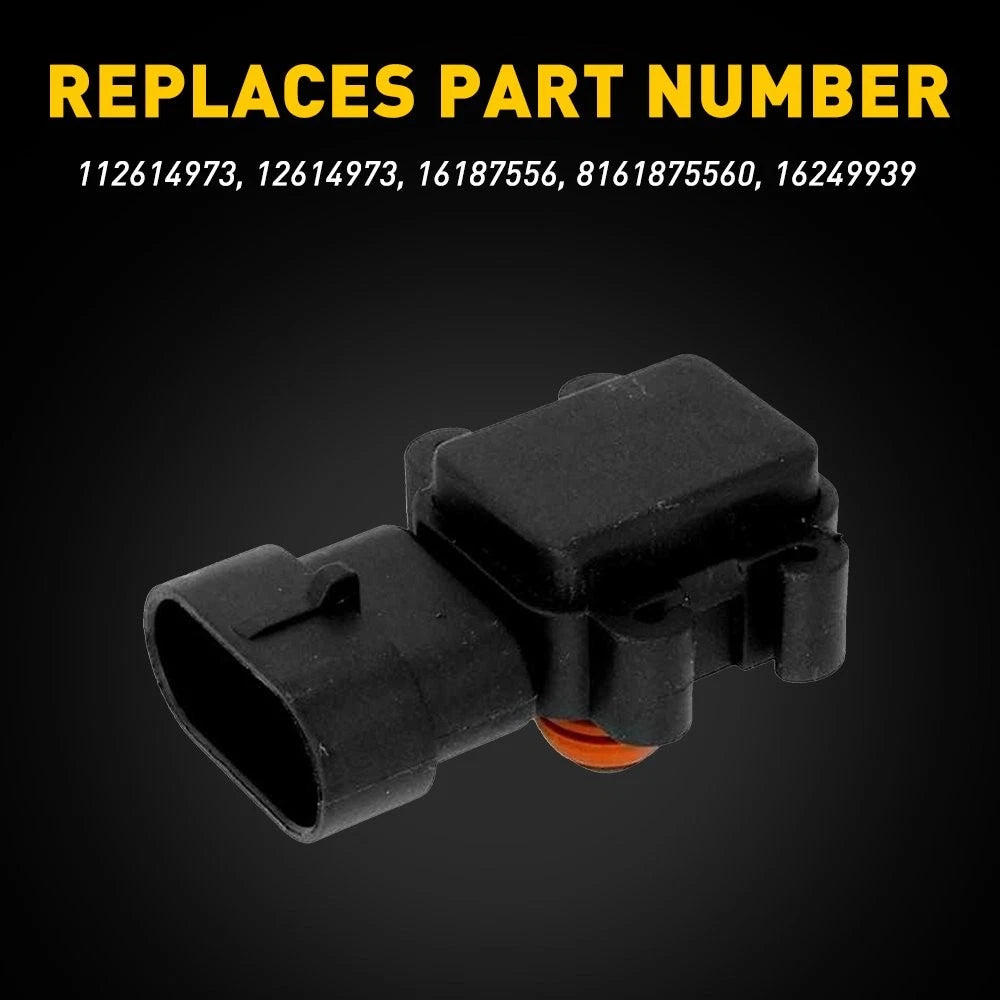 MAP Manifold Absolute Pressure 12614973 Sensor for Chevrolet Buick GMC Cadillac 6B93BC-57