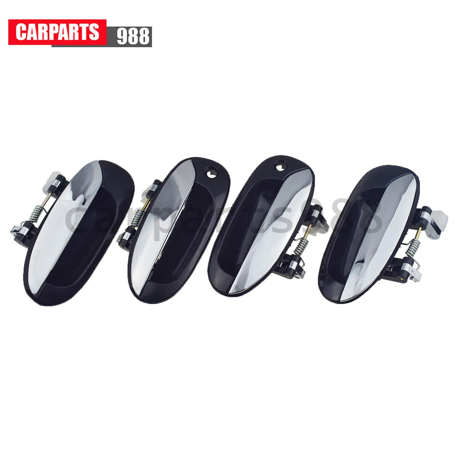 Outside Door Handle Chrome Front Rear LH RH for Kia Carens 0K2FB58410 0K2FB59410 6B93BC-57