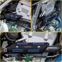 For Yamaha YZ250F YZ450F WR250F WR450F YFZ 250 Pipe Protector Heat Shield US EOA 6B93BC-57
