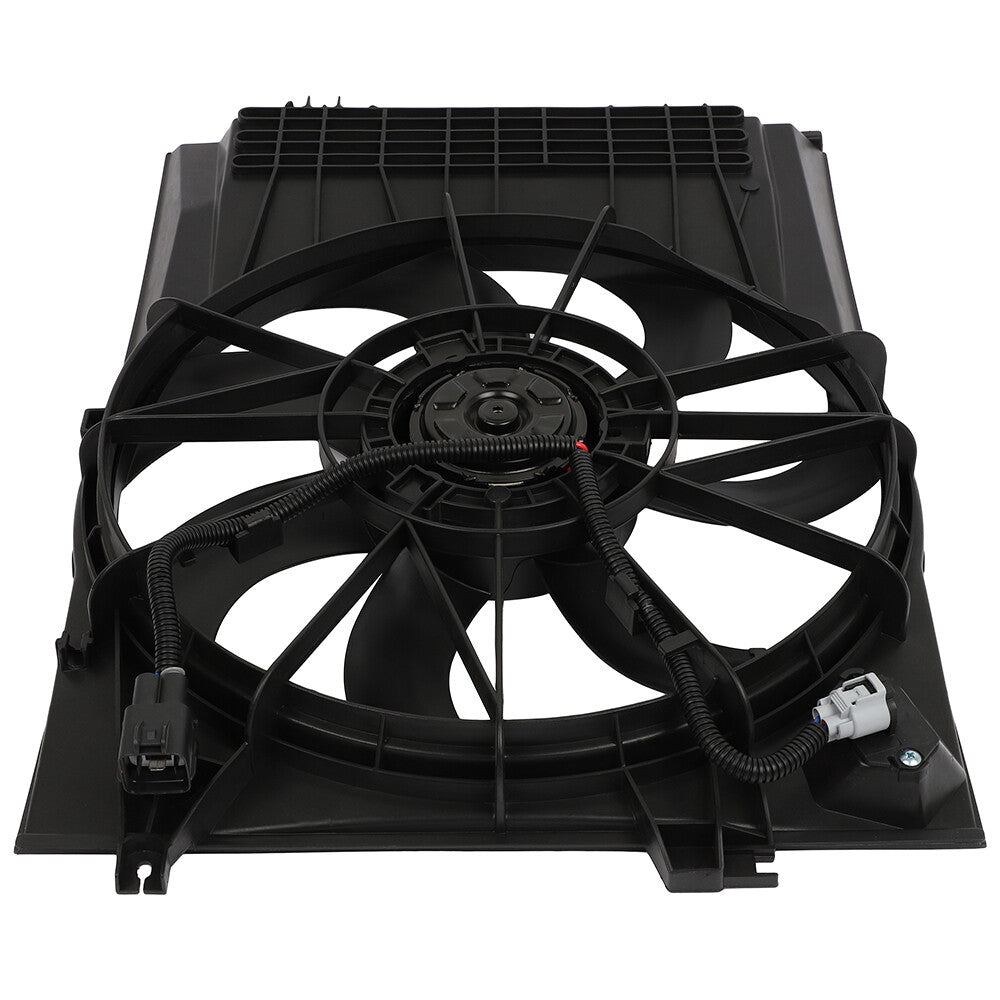Electric AC Condenser Cooling Fan Kit For 05 06 2007 2008 2009 Hyundai Tucson 6B93BC-57