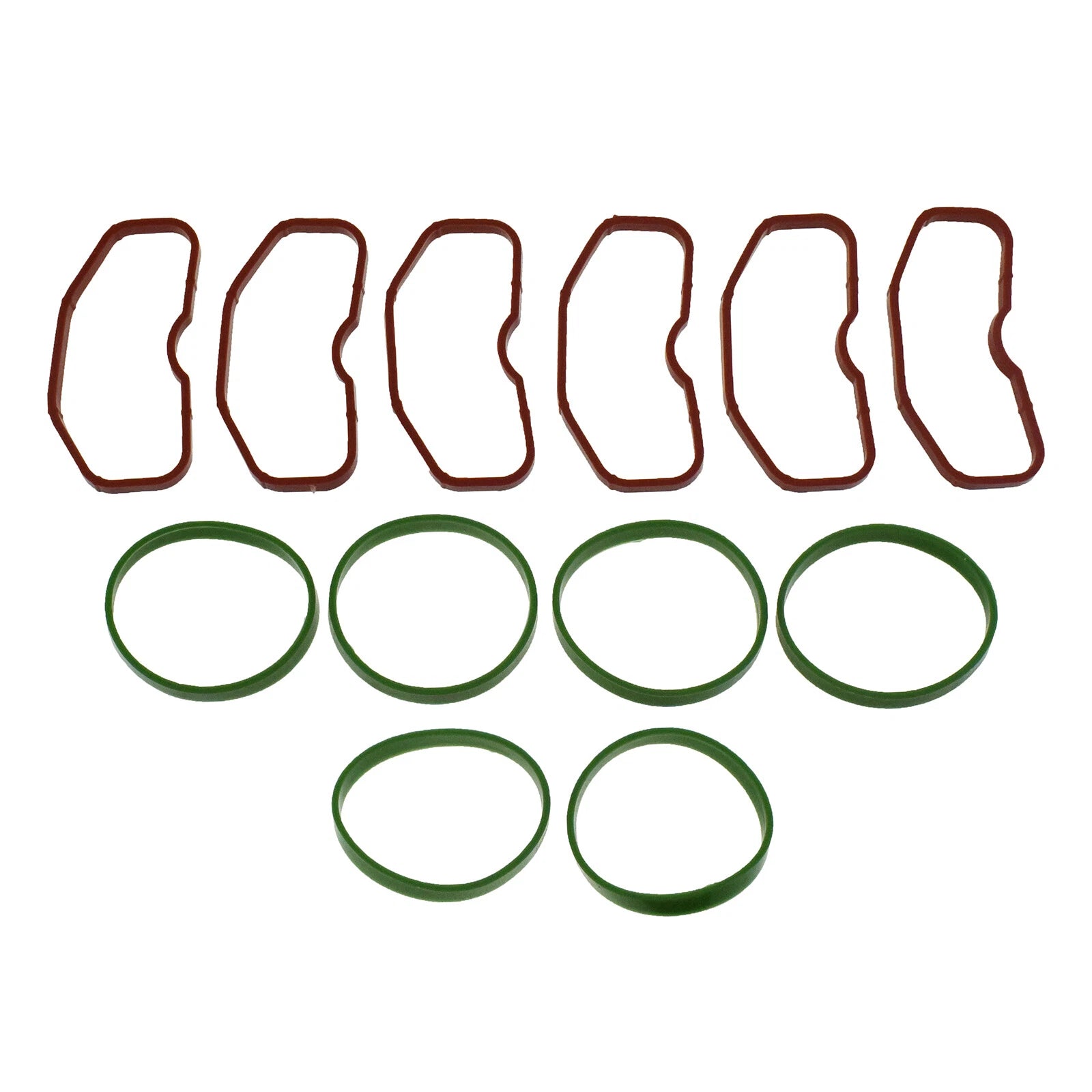 12X Upper & Lower Intake Manifold Gaskets For Audi Q5 Q7 A8 A7 A6 S4 S5 SQ5 3.0T 6B93BC-57