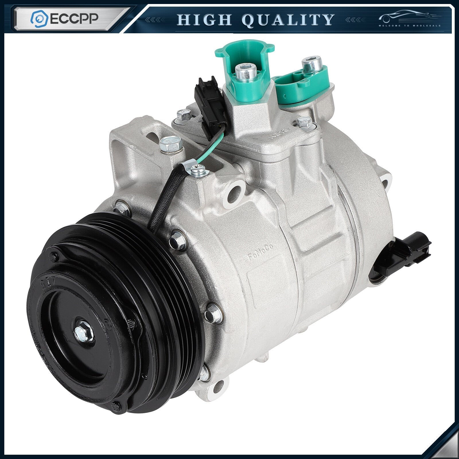 AC A/C Compressor For Ford Edge 2015-2018 Fusion 2013-2020 Lincoln MKZ 2013-2019 6B93BC-57