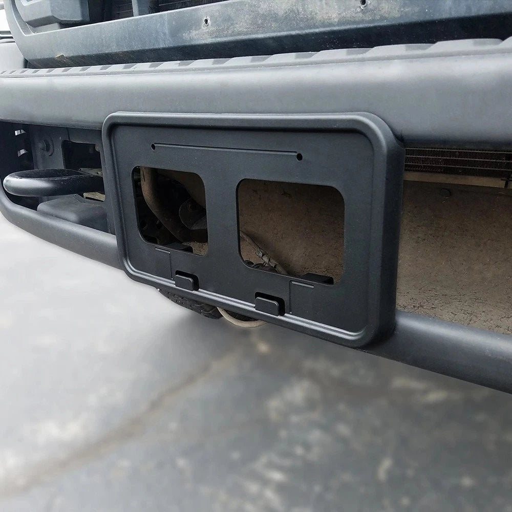 For 2011-2016 Ford F250 F350 Super Duty Front License Plate Tag Bracket Holder A 6B93BC-57