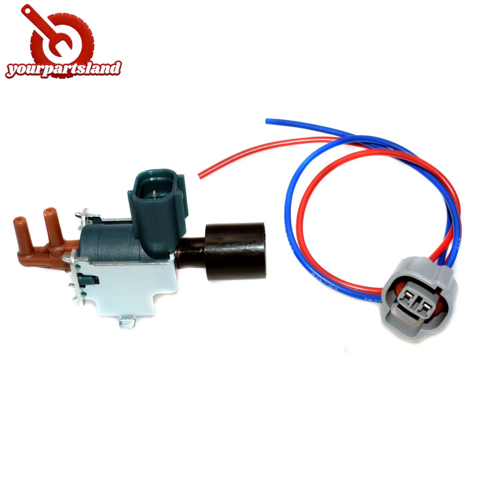 90910-12271 Vapor Canister Purge Valve w/ Connector For Lexus GS300 Toyota Camry 6B93BC-57