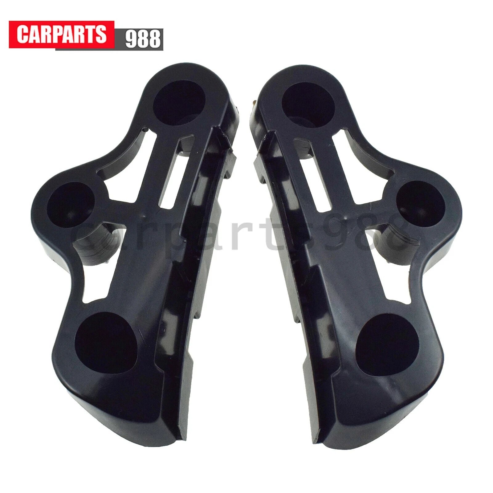 Front LH &RH Bumper Support Bracket For 2007-21 Toyota Tundra Sequoia 521160C020 6B93BC-57