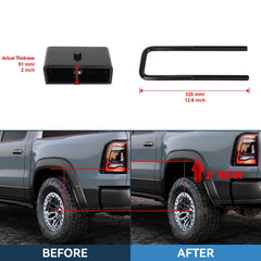 2" Rear Leveling Lift Kit For 2000-2010 Chevy Silverado Sierra 2500 3500 HD 8Lug 6B93BC-57
