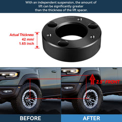 ECCPP 2.5" Front & 3" Rear Leveling Lift Kit For Ford F-150 2004-2020 2009 2011 ECCPP