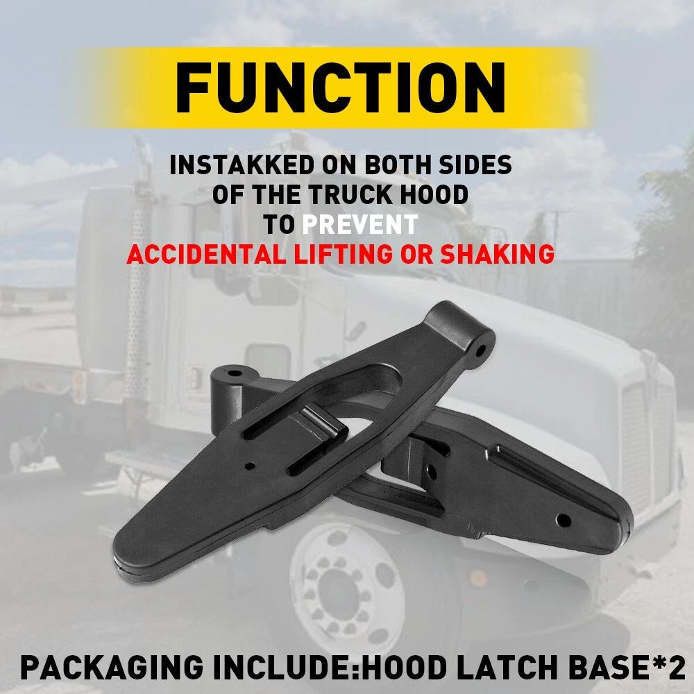 FOR Kenworth Peterbilt Hood Latch assembly kit ✔Ships L56-0001 ASAP 6B93BC-57