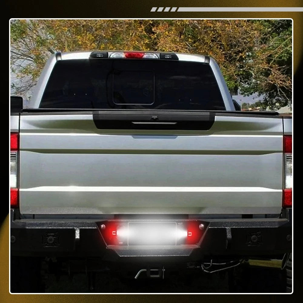 2X Red Tube LED License Plate Lights For Ford F150 F250 F350 Ranger Excursion EA 6B93BC-57