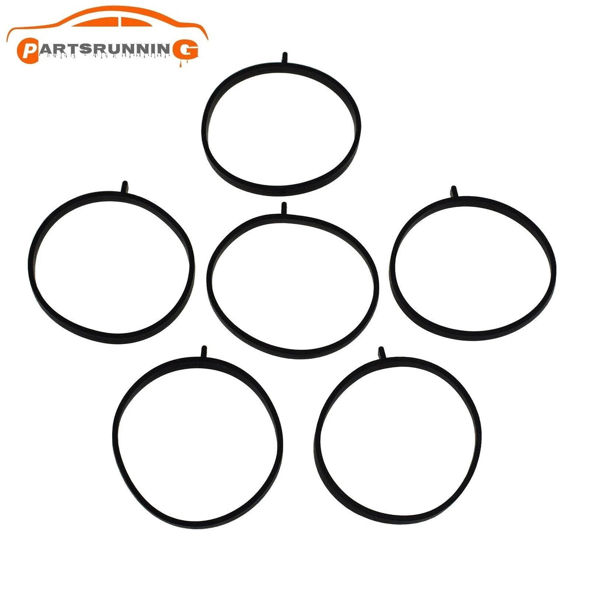 Set of 6 Intake Manifold Gasket For Macan Panamera Porsche Cayenne 94611014660 6B93BC-57