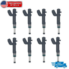 Set of 8 Pcs Fuel Injector 16600-1KT0A For Nissan Versa Note 1.6L 2014 2015 2016