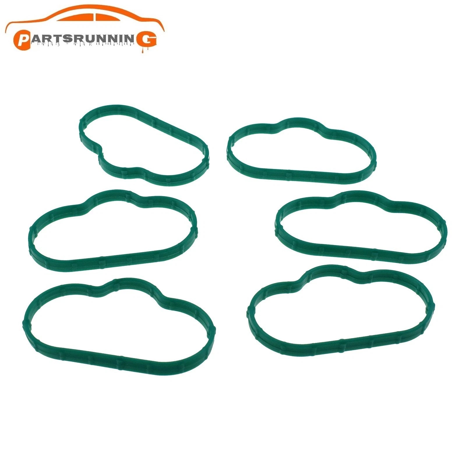 6x Lower Intake Manifold Gasket XR843533,C2S8098 for Jaguar S-Type X-Type 02-08 6B93BC-57