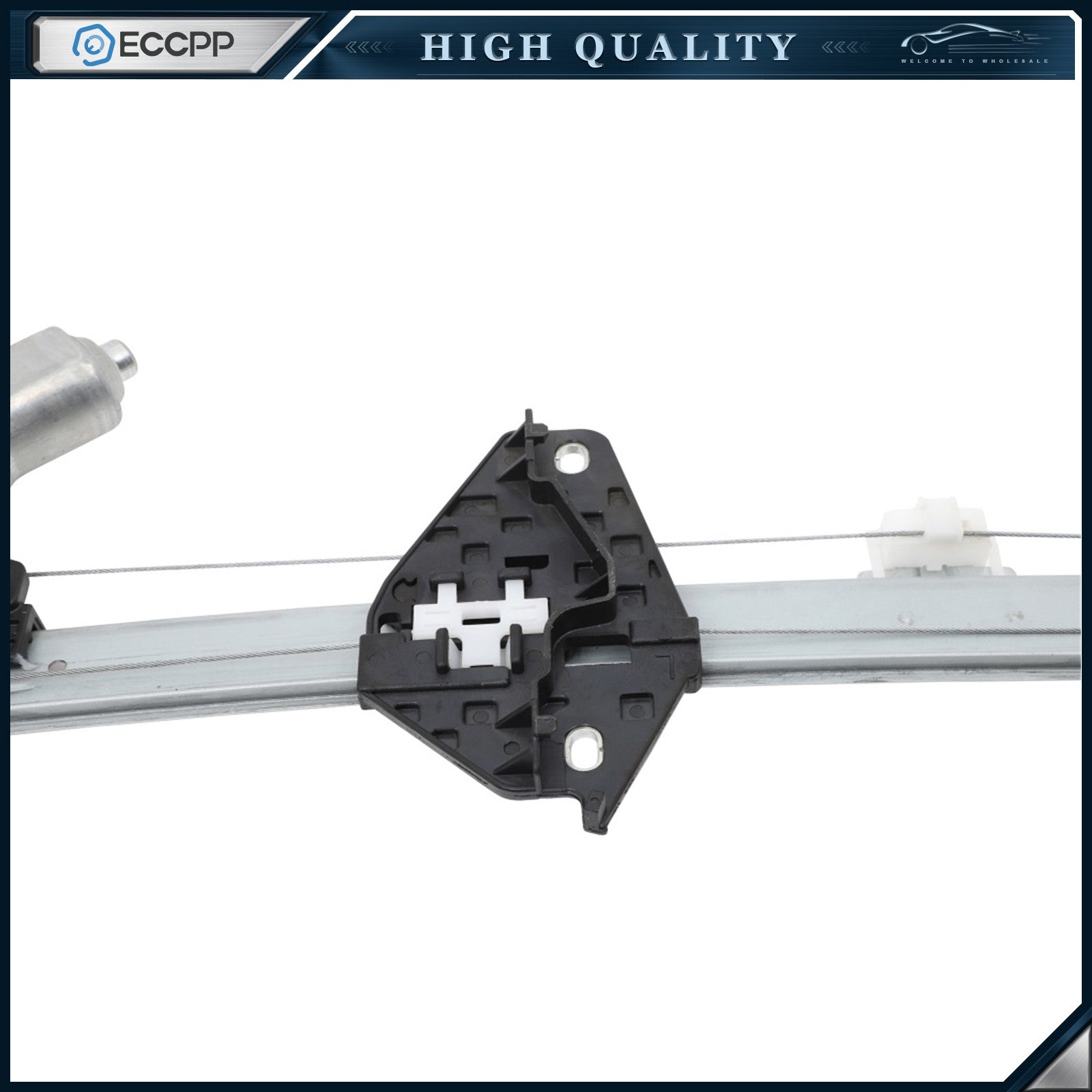 For 2007-2011 Honda CR-V Front Driver Left LH Power Window Regulator with Motor 6B93BC-57