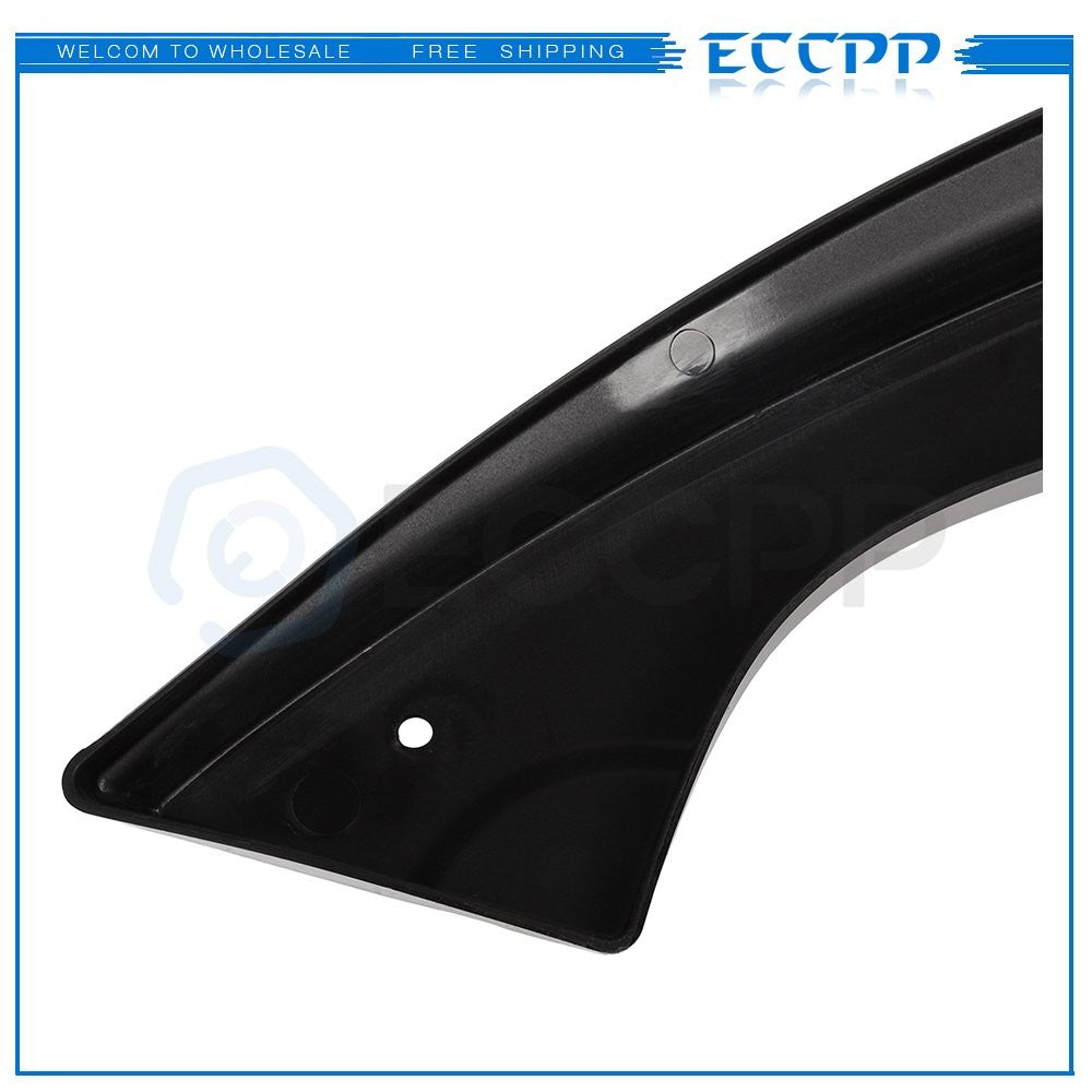 Fits 16-18 Honda Civic 2x Glossy Black Rear Bumper Lip Diffuser Splitter KOEEP