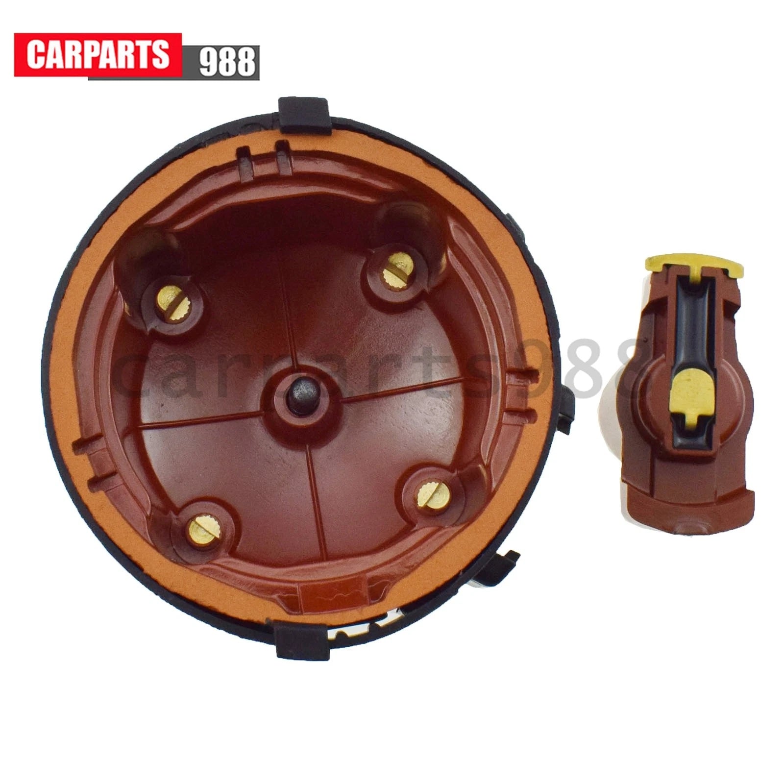 Distributor Cap & Rotor Kit For VW Cabrio Golf Jetta Passat Audi 80 051905207 6B93BC-57