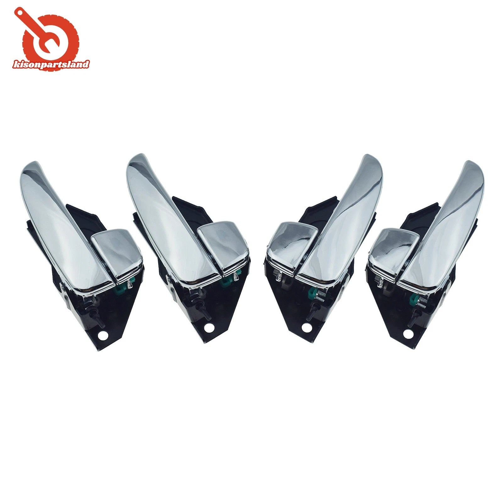 4pcs Chrome Front Rear Interior Inside Door Handles For Hyundai Sonata 2002-2005 6B93BC-57