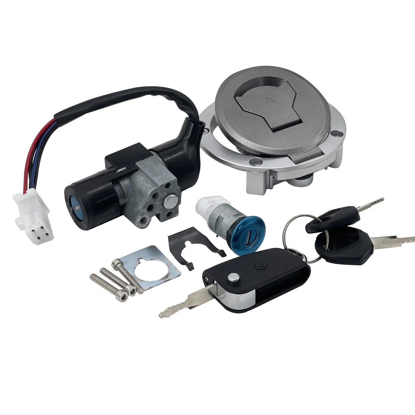 Ignition Switch Fuel Gas Cap Set for Honda Rebel 300 CMX300 2016 2017 2018 2019 6B93BC-57