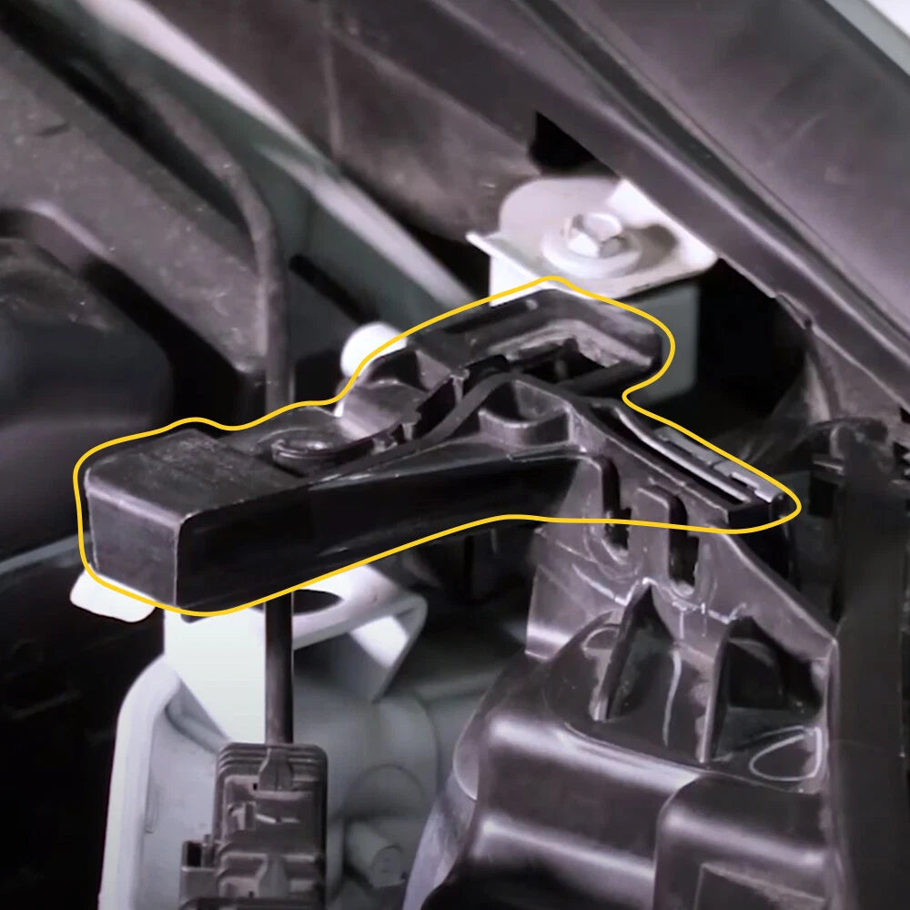Left & Right Headlight Lamp Mount Bracket For Ford 13-16 Fusion Lincoln MKZ 6B93BC-57